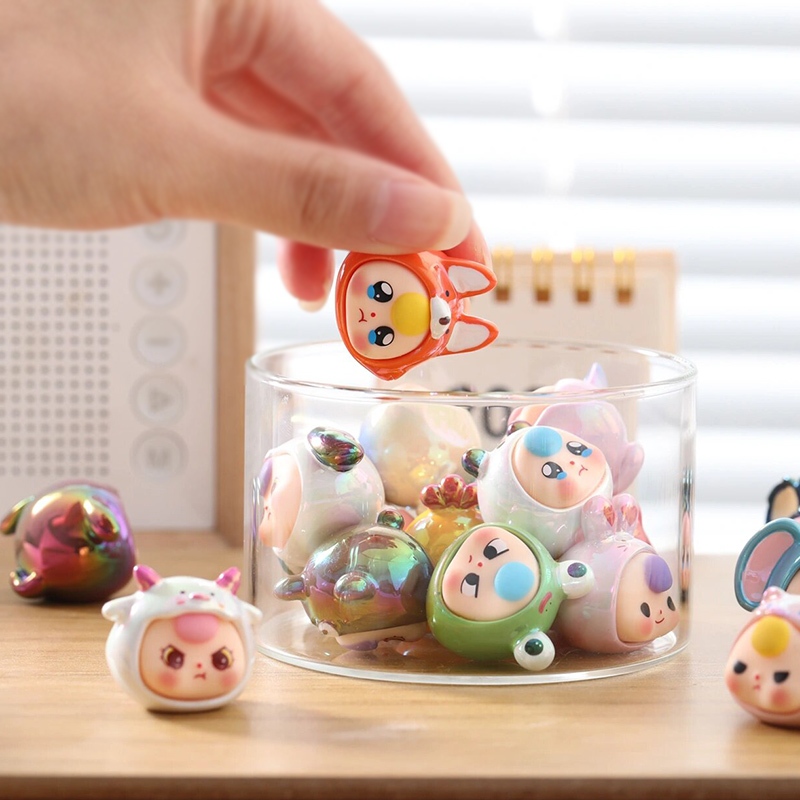 Dễ Thương Mô Hình Đồ Chơi Nhân Vật Hoạt Hình baby is three years 2