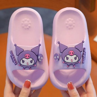 Sanrio Dép Xỏ Ngón Chống Trượt Họa Tiết Hoạt Hình Phong Cách Công Chúa Cho Bé Gái