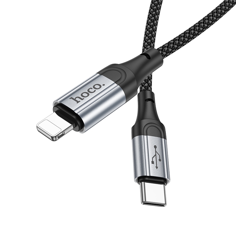 Hoco Cáp Sạc Nhanh x102 usb c Sang lightning 27w pd Cho iphone 13 / 12mini / 12 / 12pro / 12pro max / pro xs max x 8