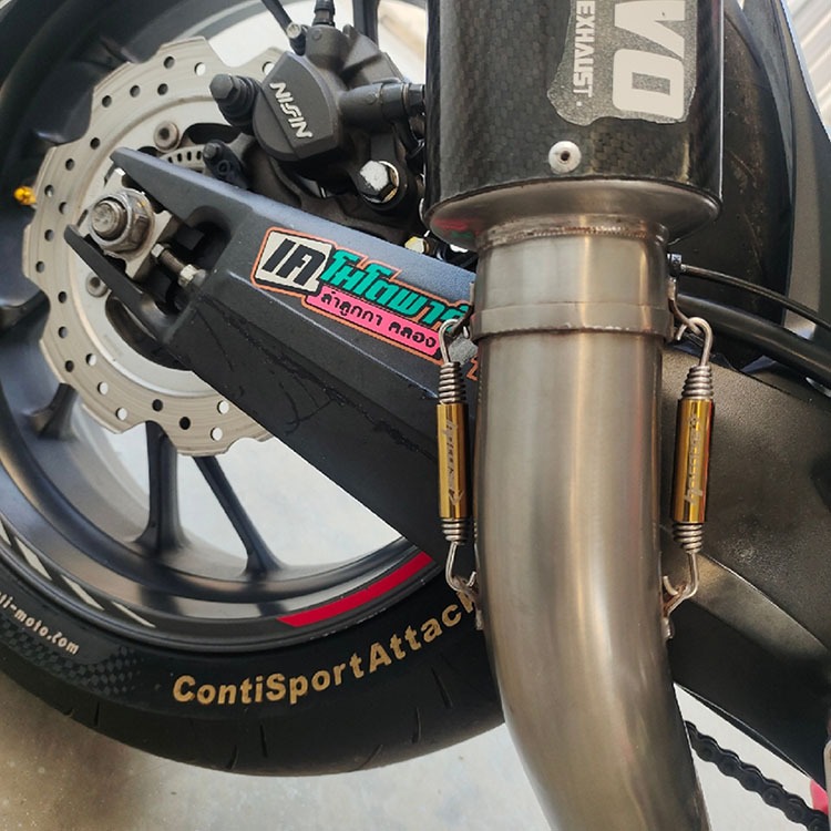 Lò Xo Inox Gắn Ống Pô Xe Mô Tô Chuyên Dụng