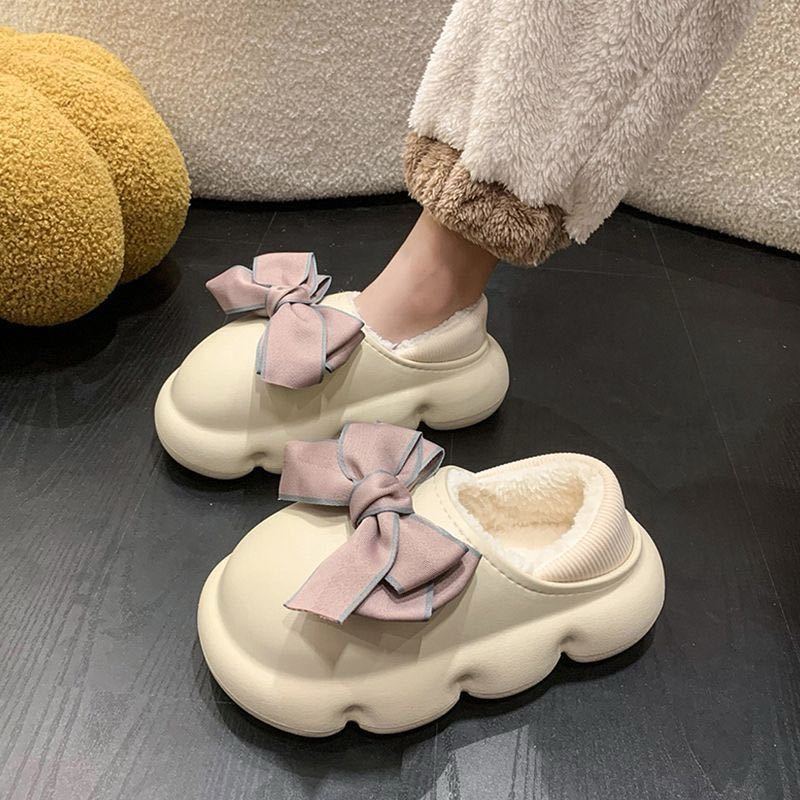 Serein  dép lông dép bông Đế Dày dép quai hậu đế cao 2023 hot trend Đa màu sắc Đế chống trơn trượt Độc lạ Trẻ trung FMR23B0X5G 48Z231129