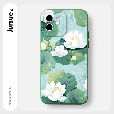 Ốp lưng JURSUE mềm dễ thương đẹp độc lạ Cho iPhone 17 16 15 14 13 12 11 Pro Max SE 2020 X XR XS ip 8 7 Plus XYY4386