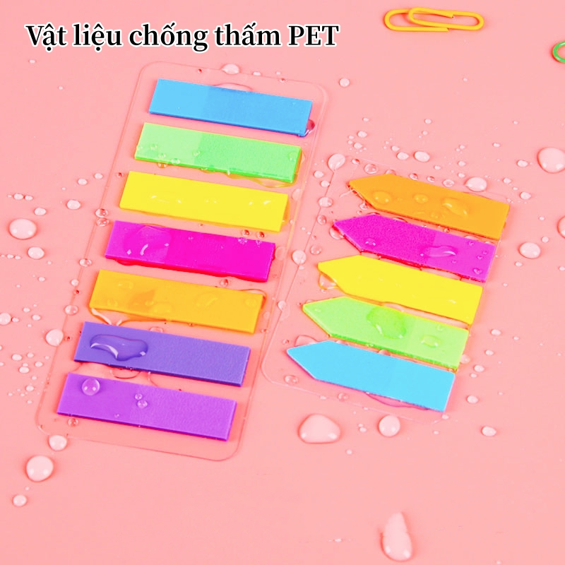 100 Bản ghi nhớ Bookmark Bản ghi nhớ piccination morandi màu văn phòng văn phòng văn phòng
