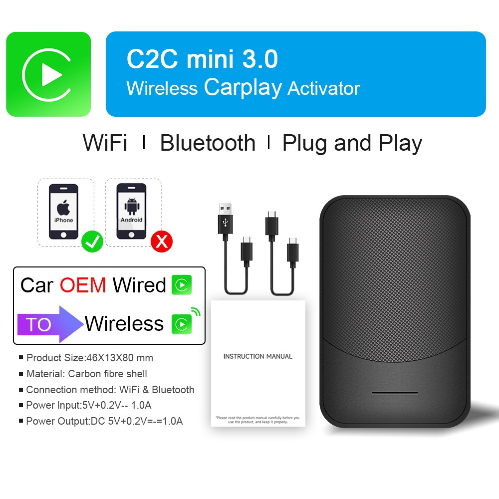 Thiết Bị Kết Nối wifi bluetooth Không Dây Cho iphone / android Trên Xe Hơi