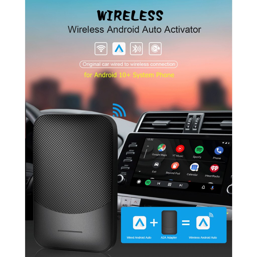 Thiết Bị Kết Nối wifi bluetooth Không Dây Cho iphone / android Trên Xe Hơi