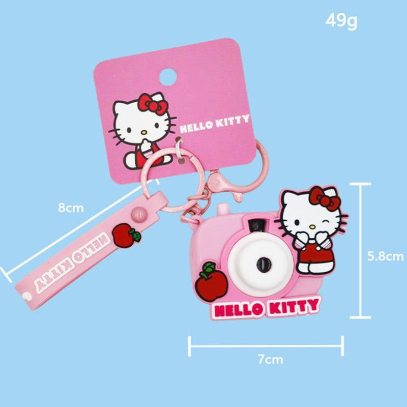 Sanrio Móc Khóa Hình Máy Ảnh Chiếu Hoạt Hình Đáng Yêu