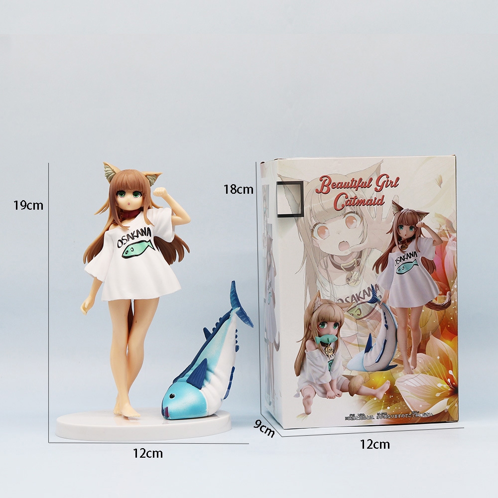 Mô Hình Nhân Vật nekopara Hoạt Hình 13-19cm