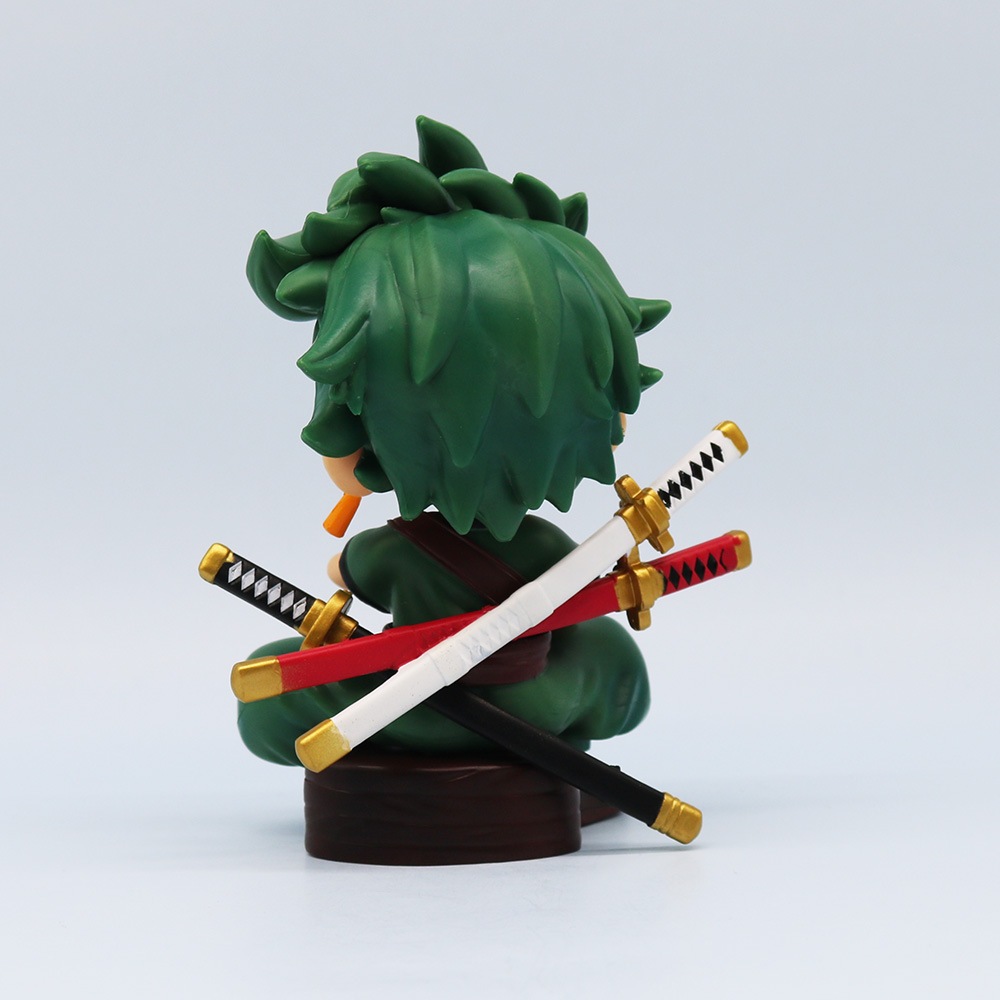 Mô Hình Nhân Vật monkey d luffy Rronoa zoro Đội Mũ Rơm 13cm Bằng pvc Trang Trí Bàn Làm Việc