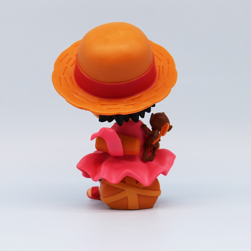 Mô Hình Nhân Vật monkey d luffy Rronoa zoro Đội Mũ Rơm 13cm Bằng pvc Trang Trí Bàn Làm Việc