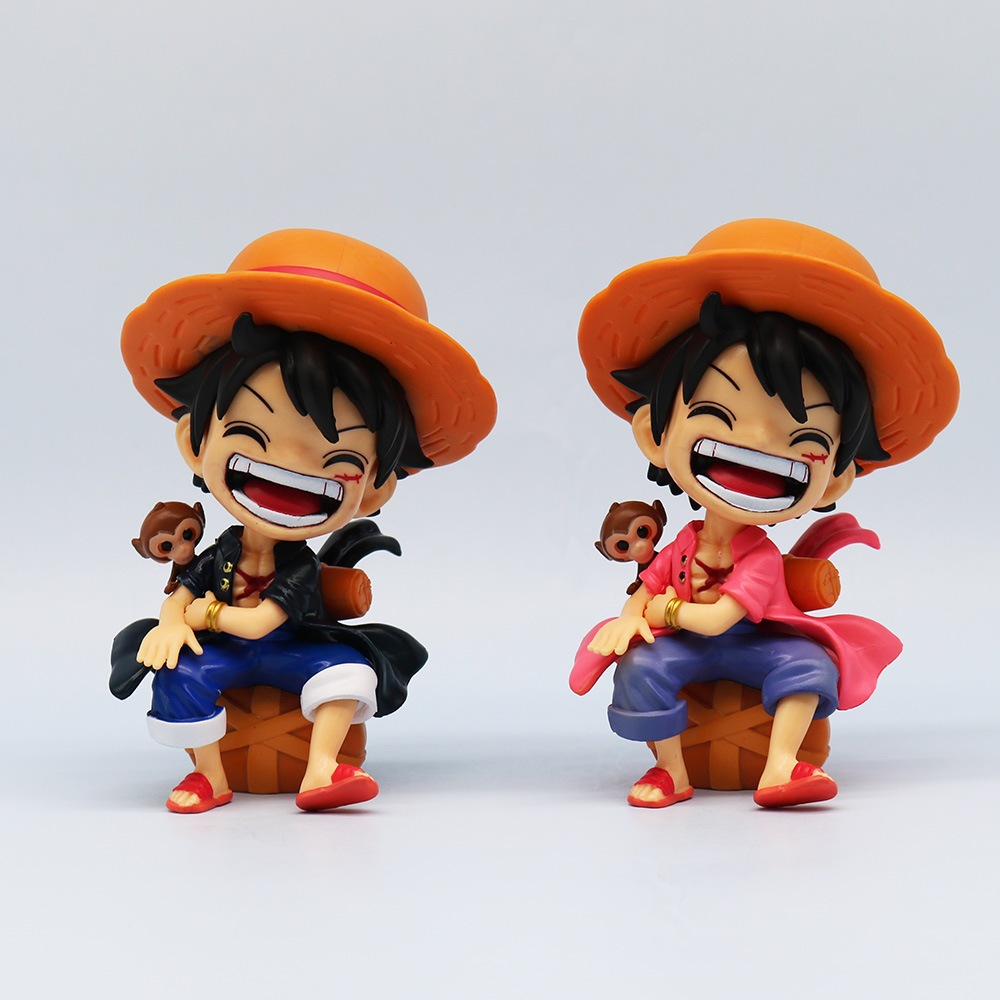 Mô Hình Nhân Vật monkey d luffy Rronoa zoro Đội Mũ Rơm 13cm Bằng pvc Trang Trí Bàn Làm Việc