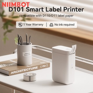 Máy in băng nhiệt Niimbot D101 kết nối Bluetooth không dây