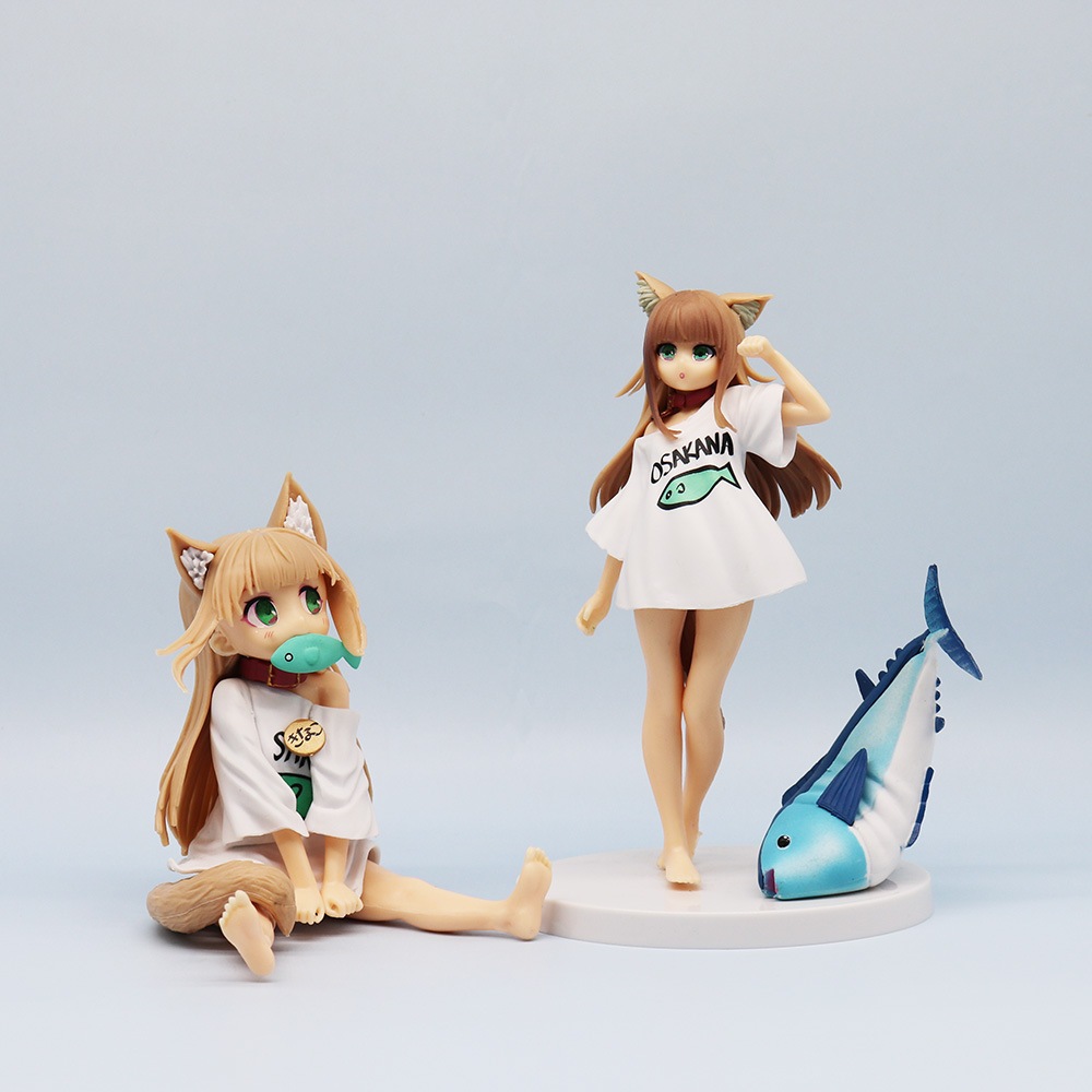 Mô Hình Nhân Vật nekopara Hoạt Hình 13-19cm