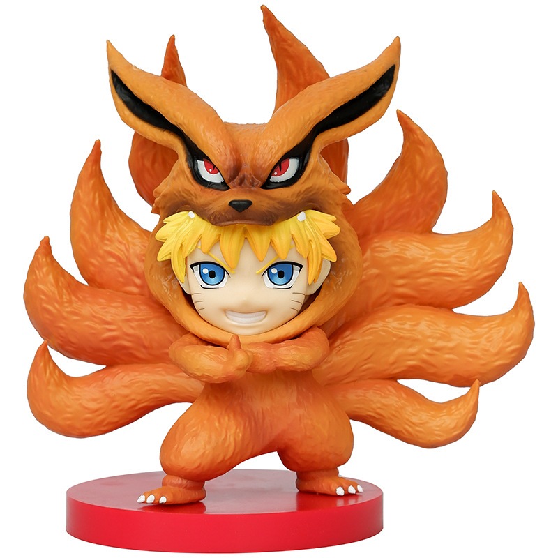 Mô Hình Nhân Vật gaara shukaku uzumaki naruto kyuubi 11.5-14cm Bằng pvc Để Bàn Trang Trí