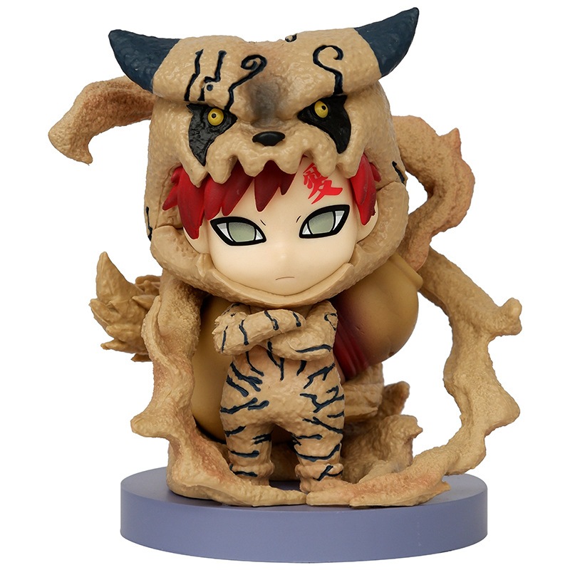 Mô Hình Nhân Vật gaara shukaku uzumaki naruto kyuubi 11.5-14cm Bằng pvc Để Bàn Trang Trí