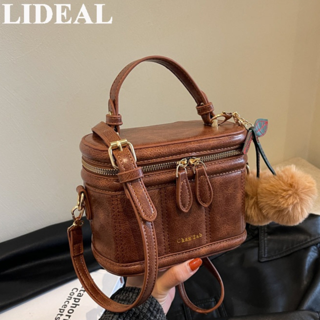 LIDEAL túi xách nữ túi đeo chéo 2023NEW Tiện dụng ULZZANG Fashion Cực xinh GDJ23B0KC7 46Z231112