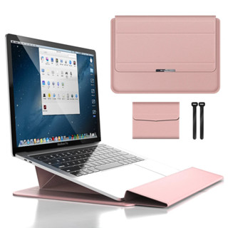 Tay áo máy tính xách tay có chân đế 13 / 14 / 15 / 16 inch cho Macbook Air / Pro Xiaomi 3in1 túi đựng máy tính xách tay dây đeo túi chuột