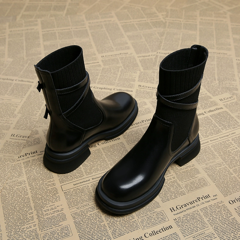 ISARO giày nữ boot nữ bột boot Thời trang trăm mốt 2023 HOTSALE Lịch lãm Thể thao và thời trang Tiện dụng Điều chỉnh được FSX23A13HZ 44Z231031