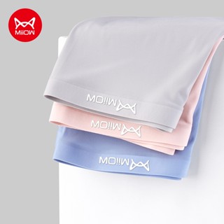 Miiow Bộ 3 Quần Lót boxer Vải Lụa Lạnh Thoải Mái Gợi Cảm 4xl mry005 Cho Nam
