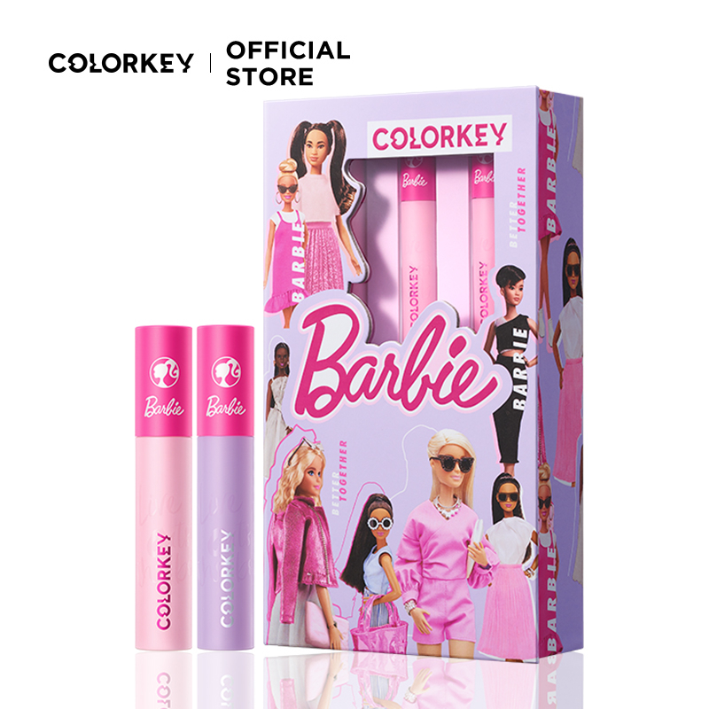 Colorkey Hộp quà mini Barbie ngọt ngào 6 thỏi son