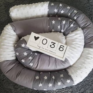 Gối Ngủ cotton Chống Va Chạm In Hình Ngôi Sao Bảo Vệ Cho Bé Sơ Sinh