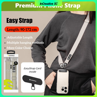 Switcheasy Phone Strap Landyard Dây Đeo Điện Thoại 25mm Có Thể Điều Chỉnh Độ Dài Kèm Thẻ