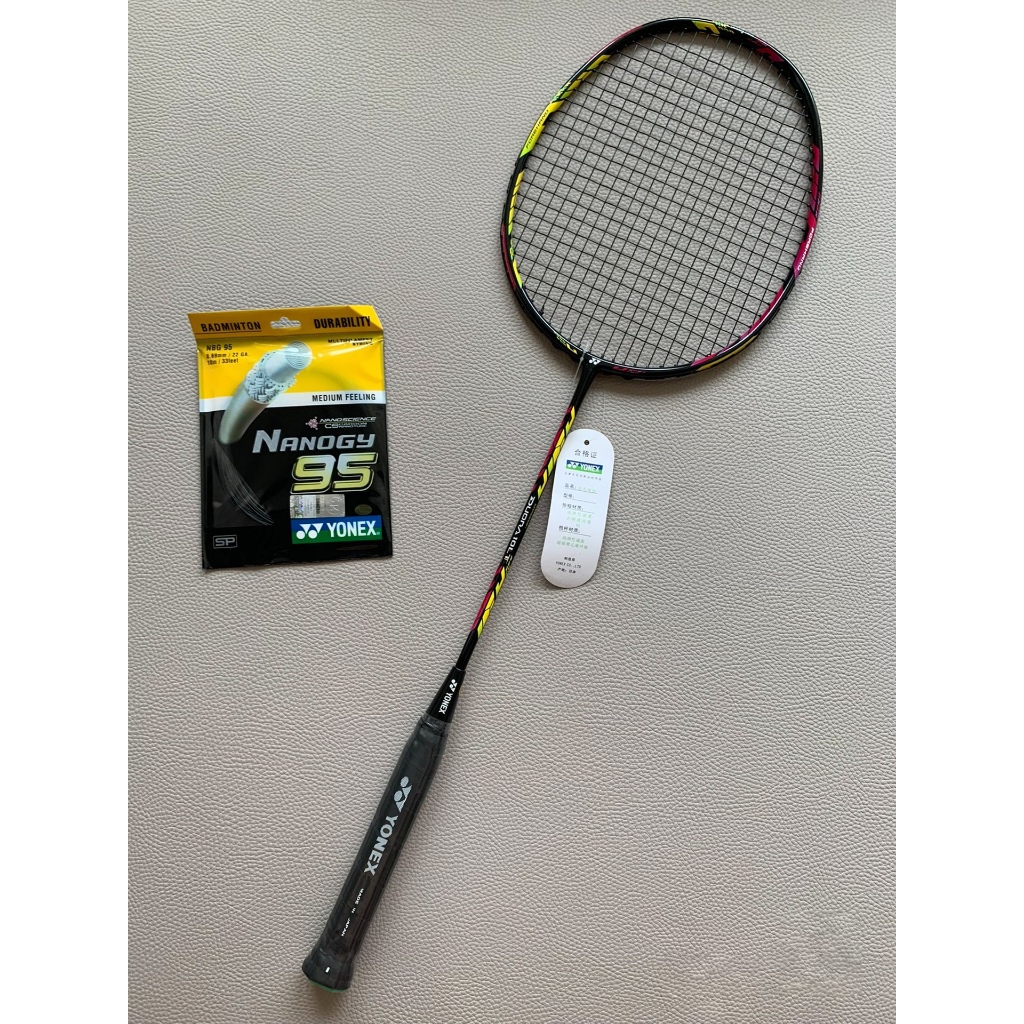 【YONEX】Vợt cầu lông YONEX DUORA 10 LT Vợt cầu lông đặc biệt cho đào tạo Hai cạnh 10 LT 4UG5