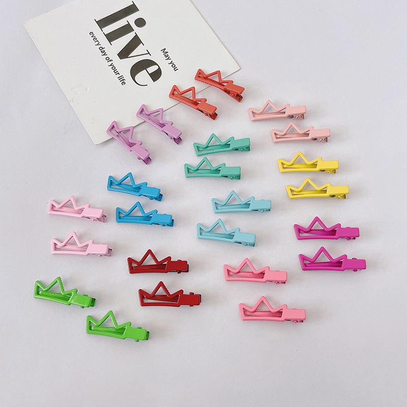 🌸🌸1 Kẹp tóc mái màu kẹo ngọt nhiều mẫu Dễ Thương Cho Bé Gái