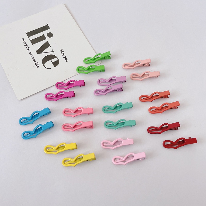 🌸🌸1 Kẹp tóc mái màu kẹo ngọt nhiều mẫu Dễ Thương Cho Bé Gái