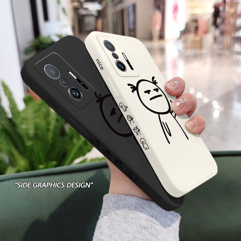 Moe Ốp Điện Thoại Cảm Giác Thoải Mái Thời Trang Cho xiaomi mi 13t 12t 11t 10t pro lite mi 9t pro 5g