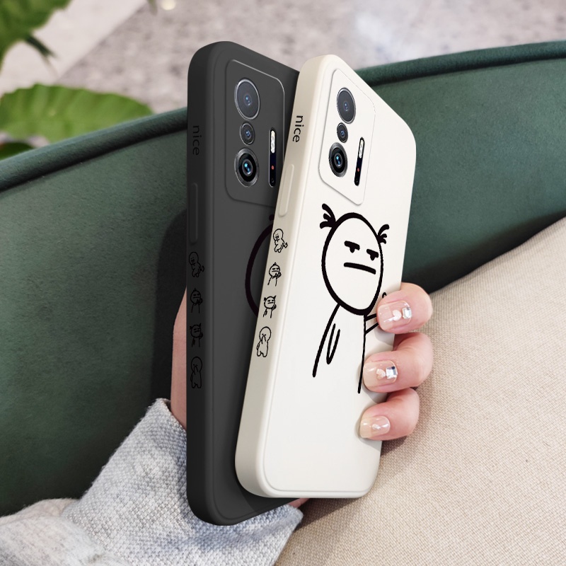 Moe Ốp Điện Thoại Cảm Giác Thoải Mái Thời Trang Cho xiaomi mi 13t 12t 11t 10t pro lite mi 9t pro 5g