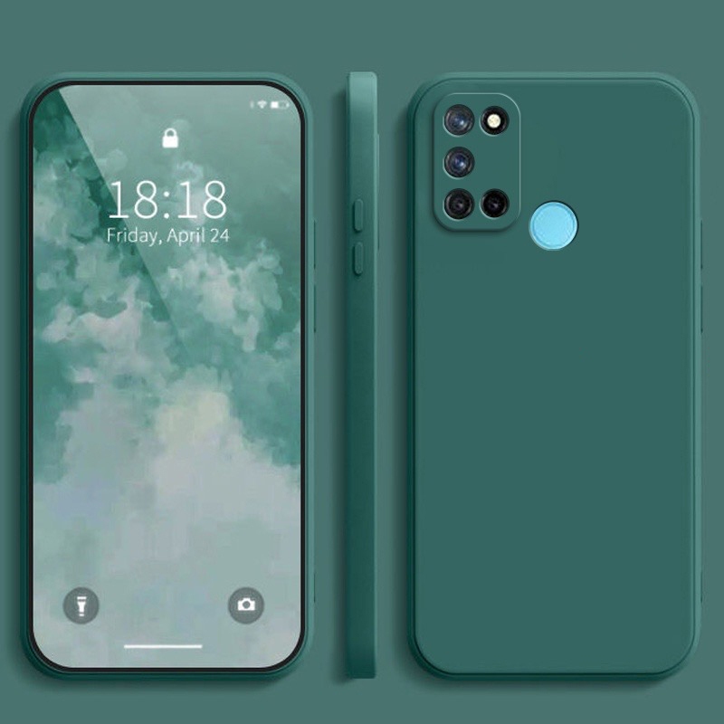 Ốp Điện Thoại Silicon tpu Mềm Siêu Mỏng Màu Kẹo Cho realme 7i realme c17 realme c17 7i realme c17 realme7i