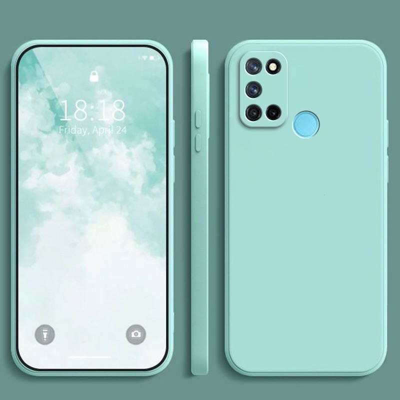 Ốp Điện Thoại Silicon tpu Mềm Siêu Mỏng Màu Kẹo Cho realme 7i realme c17 realme c17 7i realme c17 realme7i