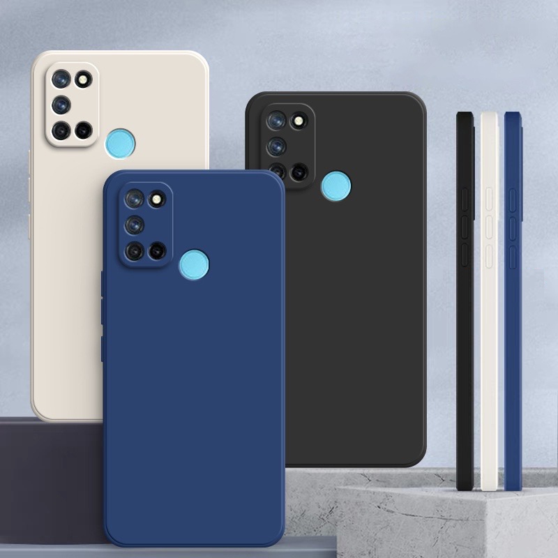 Ốp Điện Thoại Silicon tpu Mềm Siêu Mỏng Màu Kẹo Cho realme 7i realme c17 realme c17 7i realme c17 realme7i