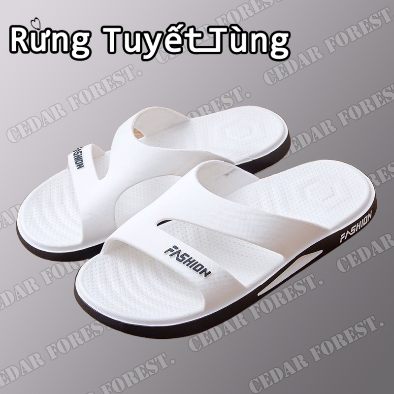 SHANMUSENLIN☘Dép Sandal Thể Thao Chống Trượt Phong Cách Mới Hợp Thời Trang Đi Biển Ngoài Trời Cho Nam insGiày nam Thể thao Thư giãn Thời trang