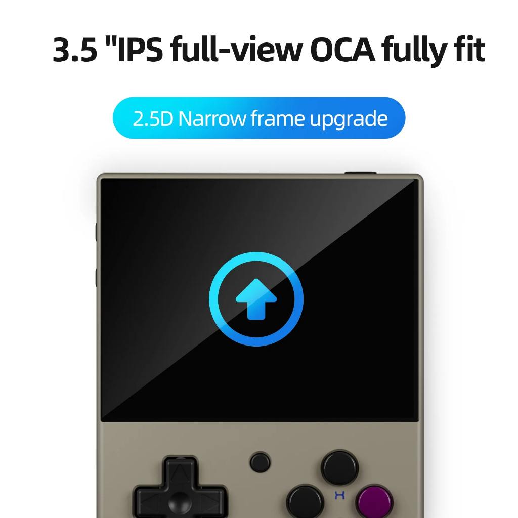 Máy Chơi game Cầm Tay miyoo mini plus v3 Màn Hình 3.5-inch ips hd Phong Cách Cổ Điển Cho Bé