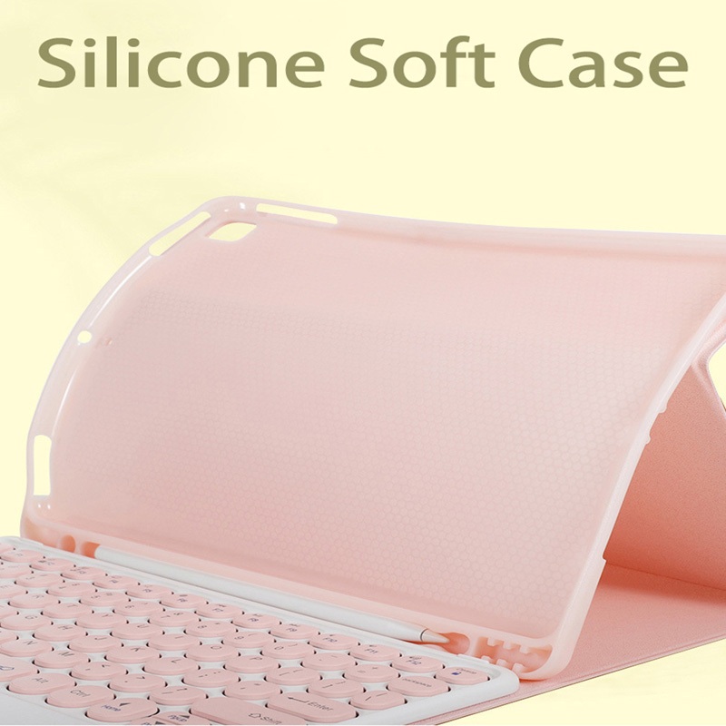 Ốp Bao Da Máy Tính Bảng Có Bàn Phím bluetooth Từ Tính Cho samsung galaxy tab s9 fe 10.9 '' S sm-x510 sm-J516 Vỏ