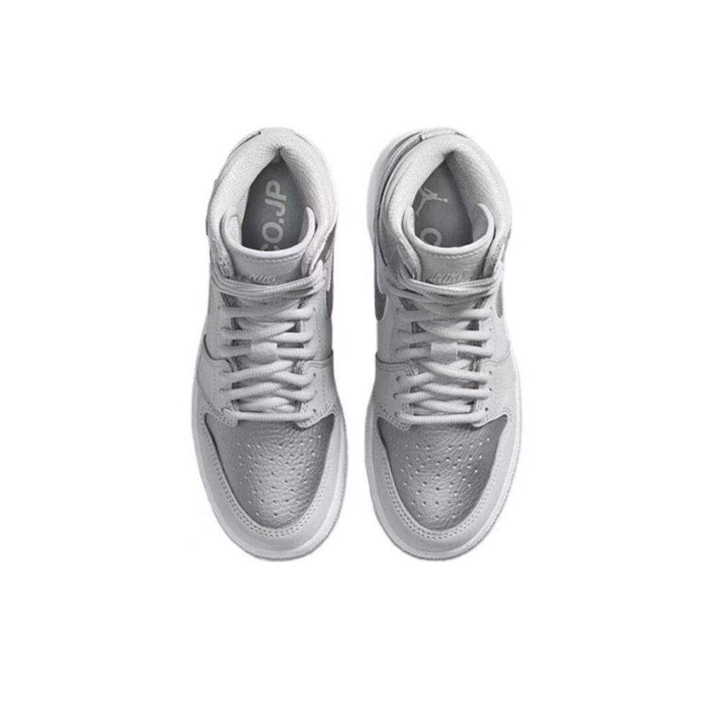 Giày thể thao nam Air Jordan 1 High Og JAPAN "Tokyo" High Top Retro Giày bóng rổ GS Grey Silver giày thể thao