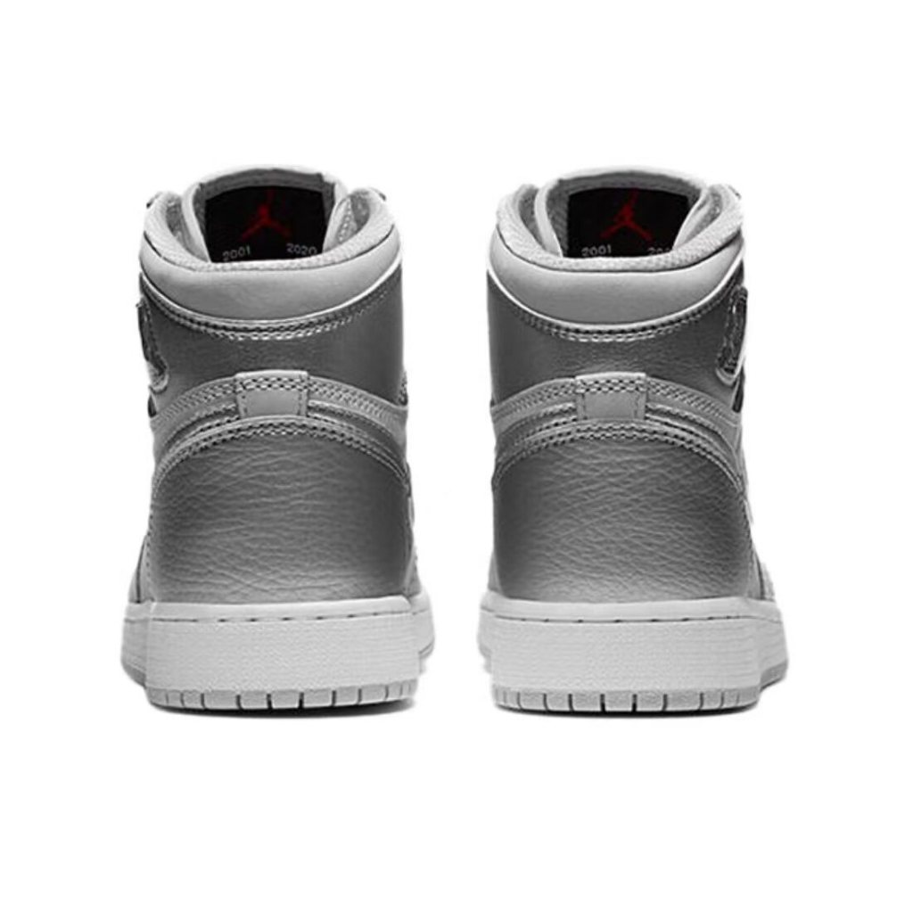 Giày thể thao nam Air Jordan 1 High Og JAPAN "Tokyo" High Top Retro Giày bóng rổ GS Grey Silver giày thể thao