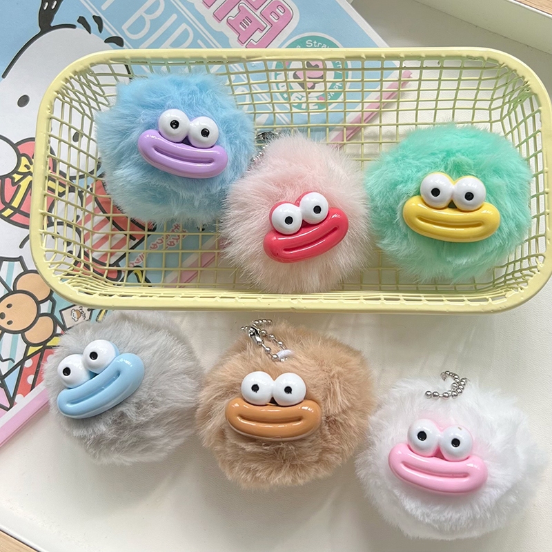 Móc khóa SayMakerLace hình Capybara nhồi bông mềm mại
