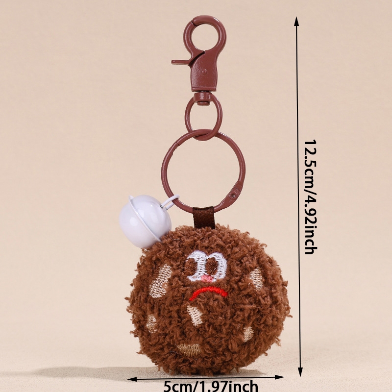 Móc khóa SayMakerLace hình Capybara nhồi bông mềm mại