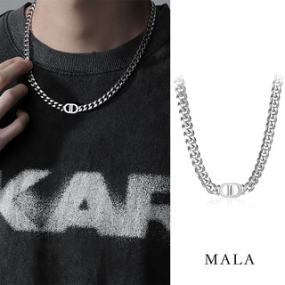 Vòng cổ Thép Titan Phong Cách Hip Hop Hàn Quốc Cá Tính Cho Cặp Đôi