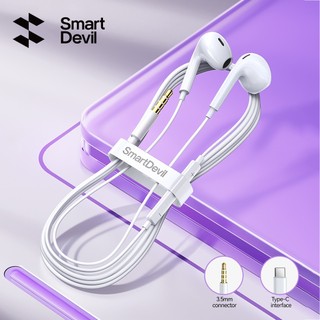  SmartDevil Tai Nghe Có Dây Cho iphone   android Cổng type-c 