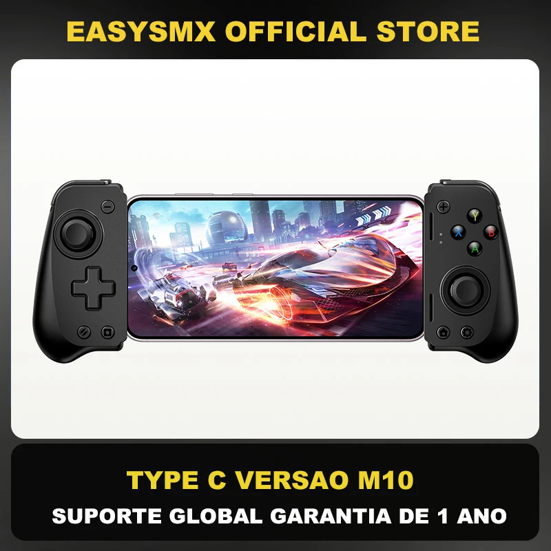 Easymx Tay Cầm Chơi game m10 Loại c Cho Điện Thoại iphone 15 android xbox