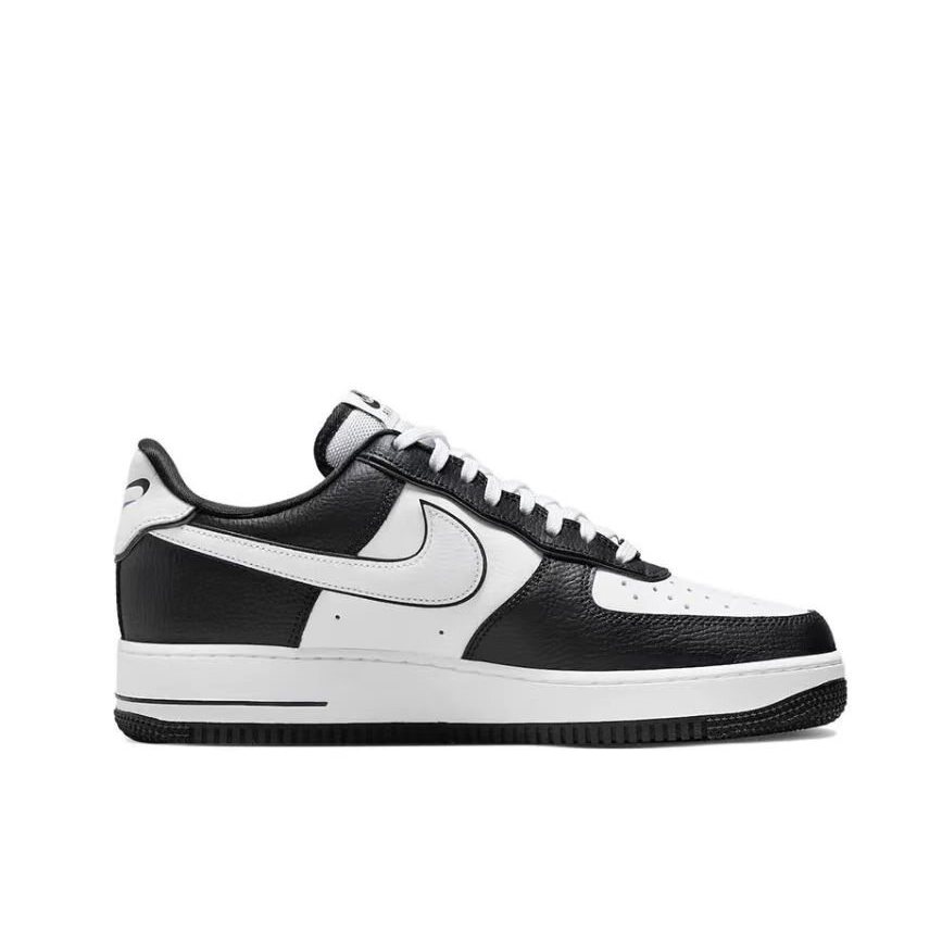Giày thể thao nam Nike Air Force 1 Low "Trắng/Đen" phong cách đường phố Giày thể thao cổ thấp chống trơn trượt unisex màu đen và trắng giày thể thao