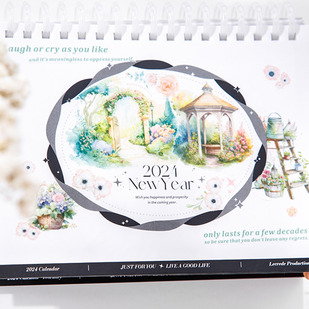 Mr. Paper 200cm/cuộn washi Băng keo Phong cách văn nghệ Cảnh quan vườn bốn mùa Băng keo Sáng tạo tài khoản Nền video dán DIY cup Phong bì trang trí Băng keo