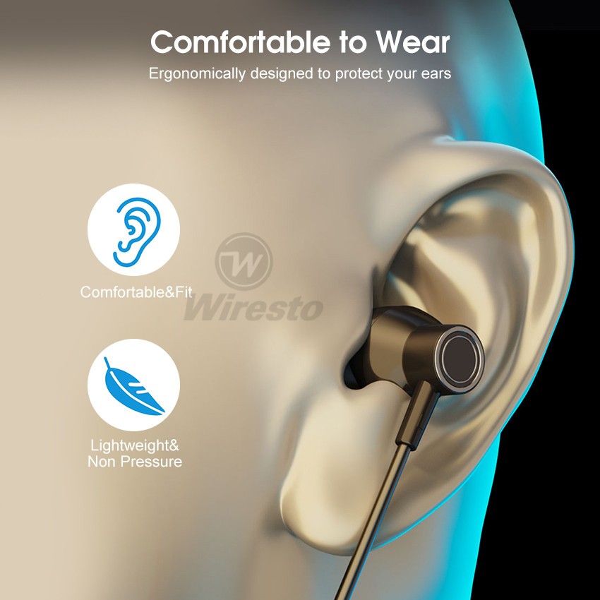 Tai Nghe Nhét Trong Không Dây tws bluetooth Chống Thấm Nước Phong Cách Thể Thao