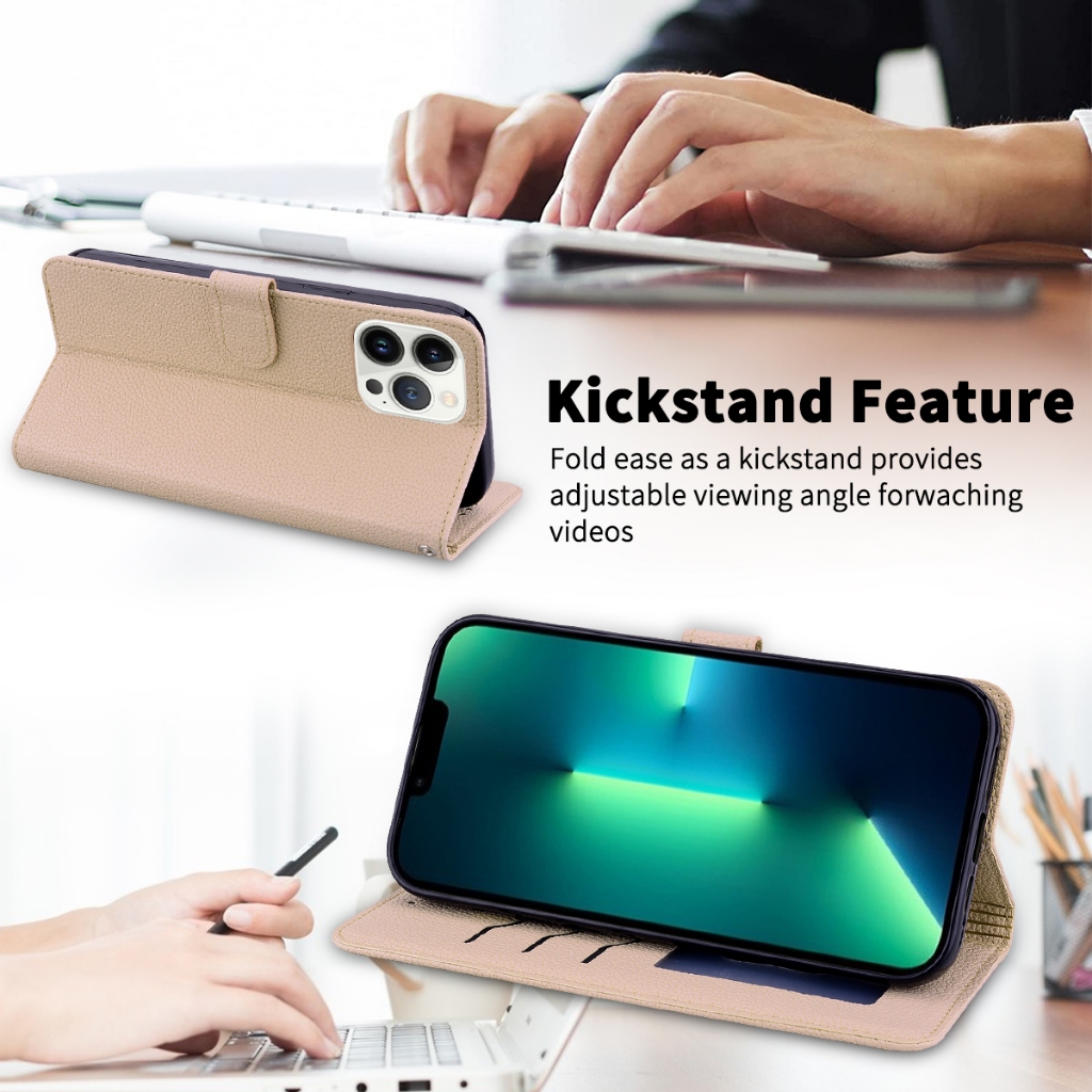 OPPO Reno 10 Pro+ 5G /Reno 8T  /Reno 8/8 Z Pro 5G /Find X5 Pro /Reno 7/7 Z /Reno 6/6 Z Pro Reno 5 Ốp Bao Da Điện Thoại Nắp Gập Kiêm Ví Chất Lượng Cao
