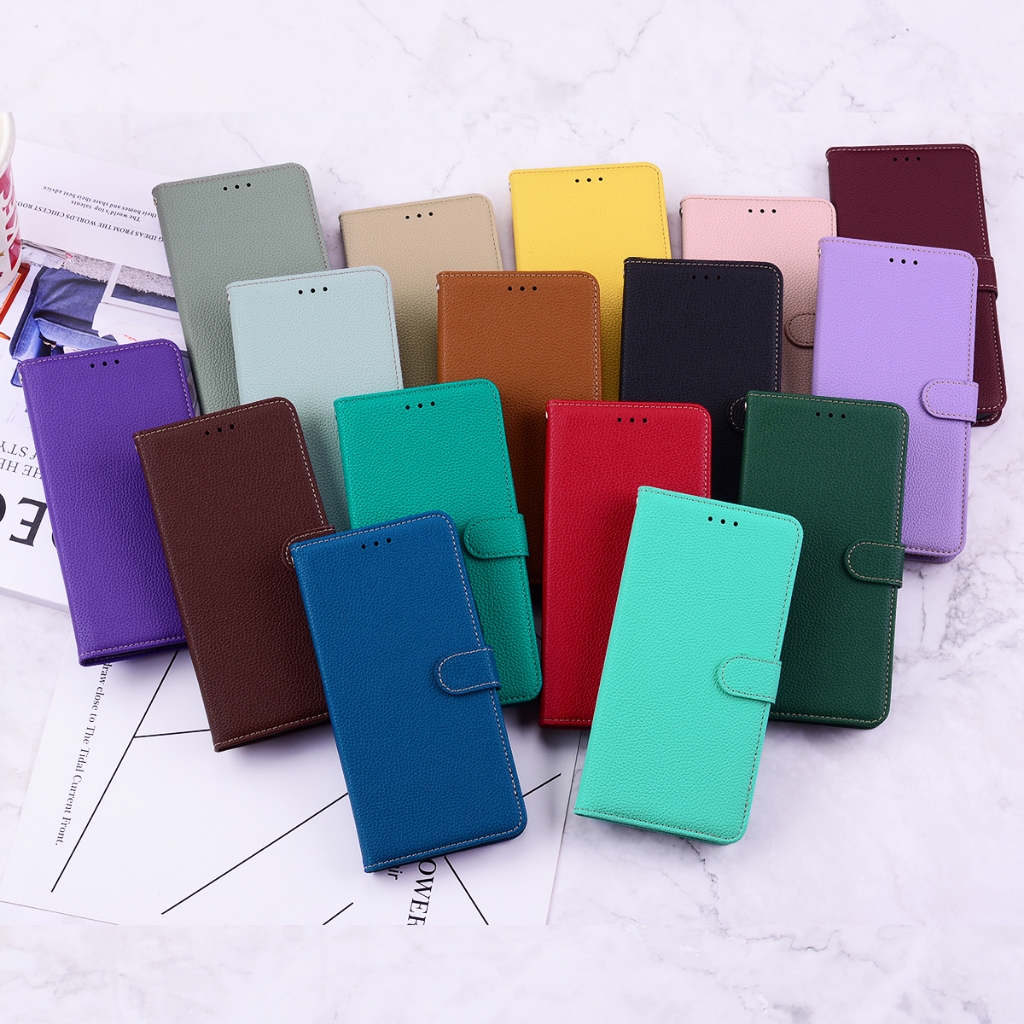 OPPO Reno 10 Pro+ 5G /Reno 8T  /Reno 8/8 Z Pro 5G /Find X5 Pro /Reno 7/7 Z /Reno 6/6 Z Pro Reno 5 Ốp Bao Da Điện Thoại Nắp Gập Kiêm Ví Chất Lượng Cao