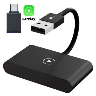 Dành Cho Apple Wireless Carplay Adapter Chuyển Đổi Carplay Có Dây Ô Tô Sang Không Dây Carplay WiFi Bluetooth Tự Động Kết Nối Cho iPhone ios 11 + Điện Thoại