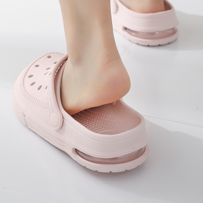 Dép MUCHAO đế bằng dày dặn thắt nơ xinh xắn thời trang cho nữ